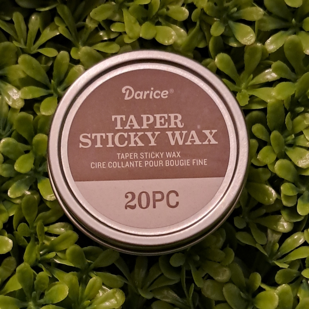 NIB 120 Wax Dots | Taper Candle 🕯Sticky Wax | Pkg 6Tins x 20 Dots@ | Darice